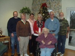 Vernon, Sally Bowes; (Jessica Jan s daughter); Jan, Julia Dorrough; Jim Fry; David Dorrough; Dayspring Nursing Home; Dayton-Springfield Road; Fairborn, OH